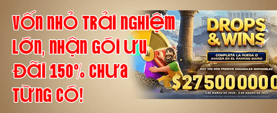 Thưởng Chào Mừng Thành Viên Mới 100% promotion